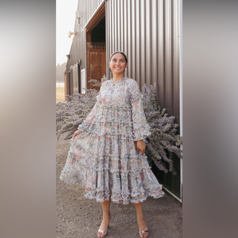 Dainty jewells golden harvest dress